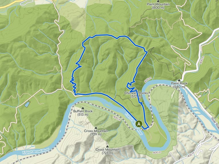 Paint Mountain and Chimney Rocks Loop | hike | Komoot
